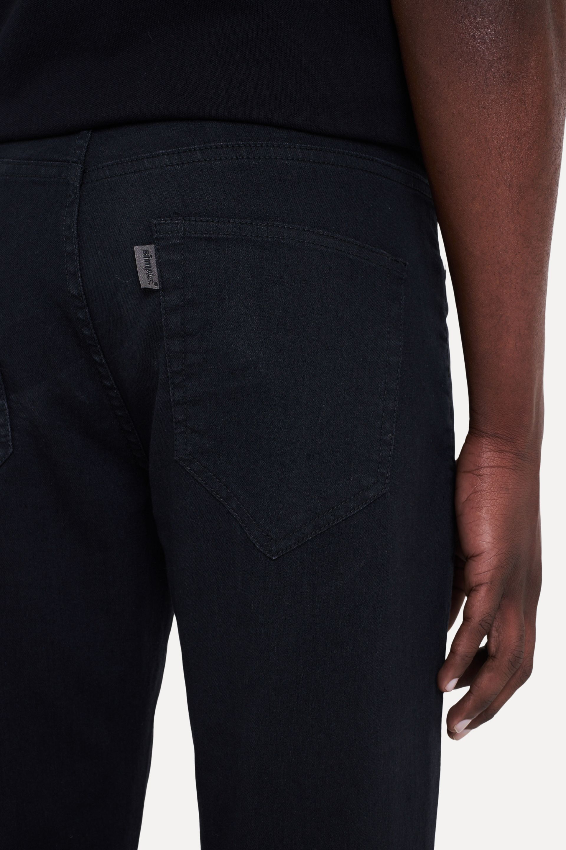 Calça Jeans Reta Masculina Simples