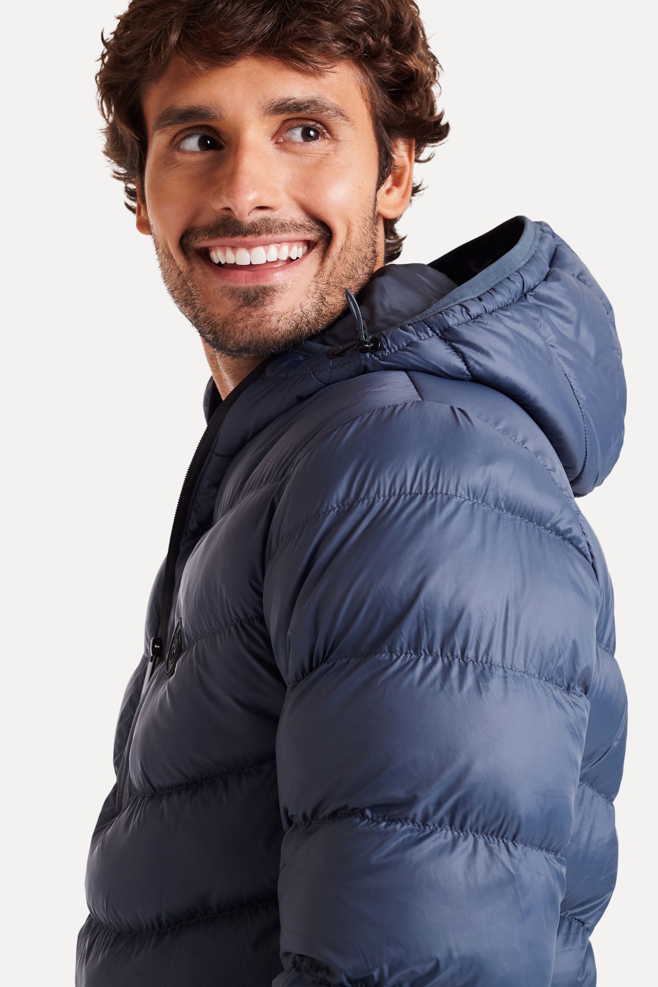 Jaqueta Puffer Masculina Simples