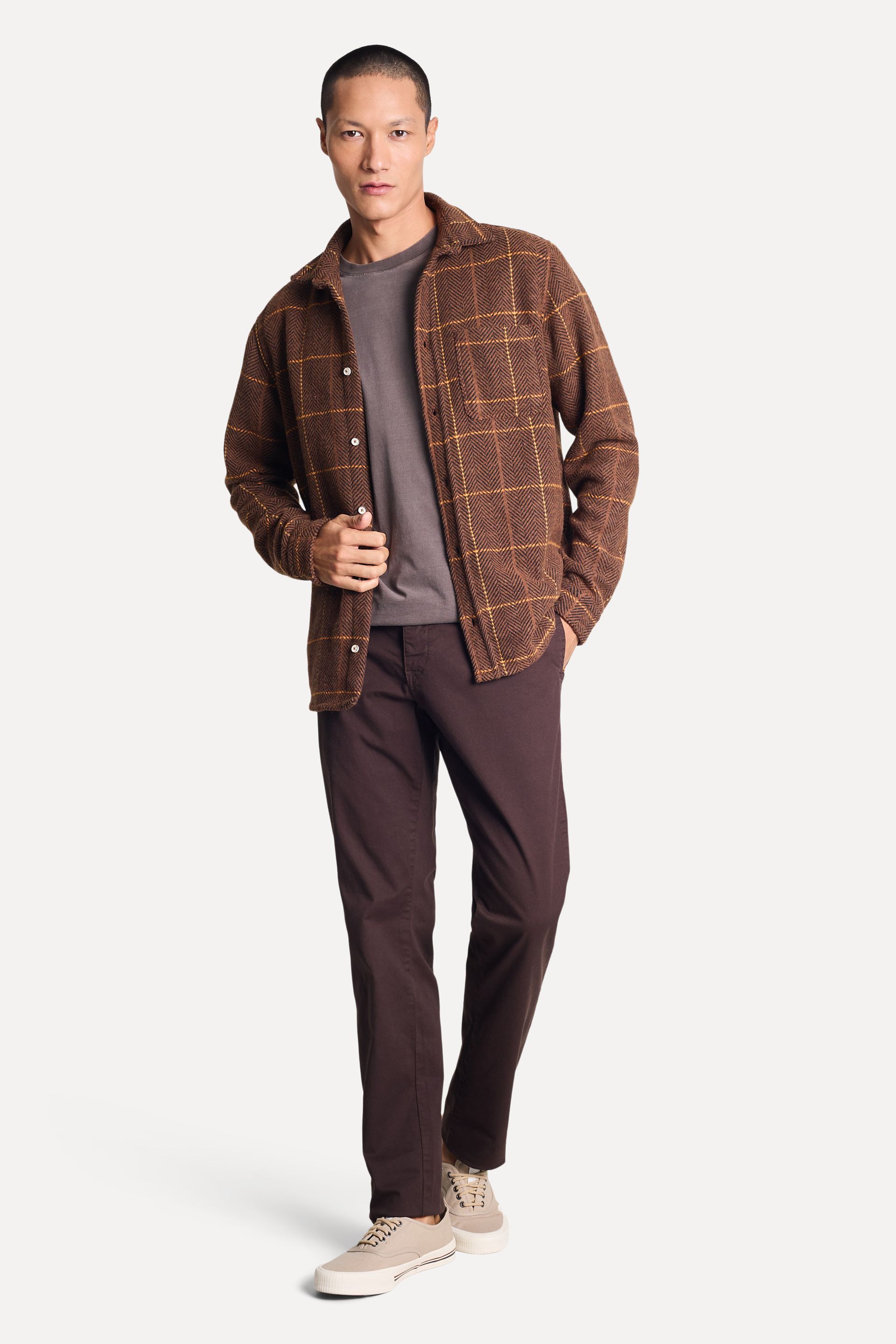 Jaqueta Flanelada Masculina Xadrez