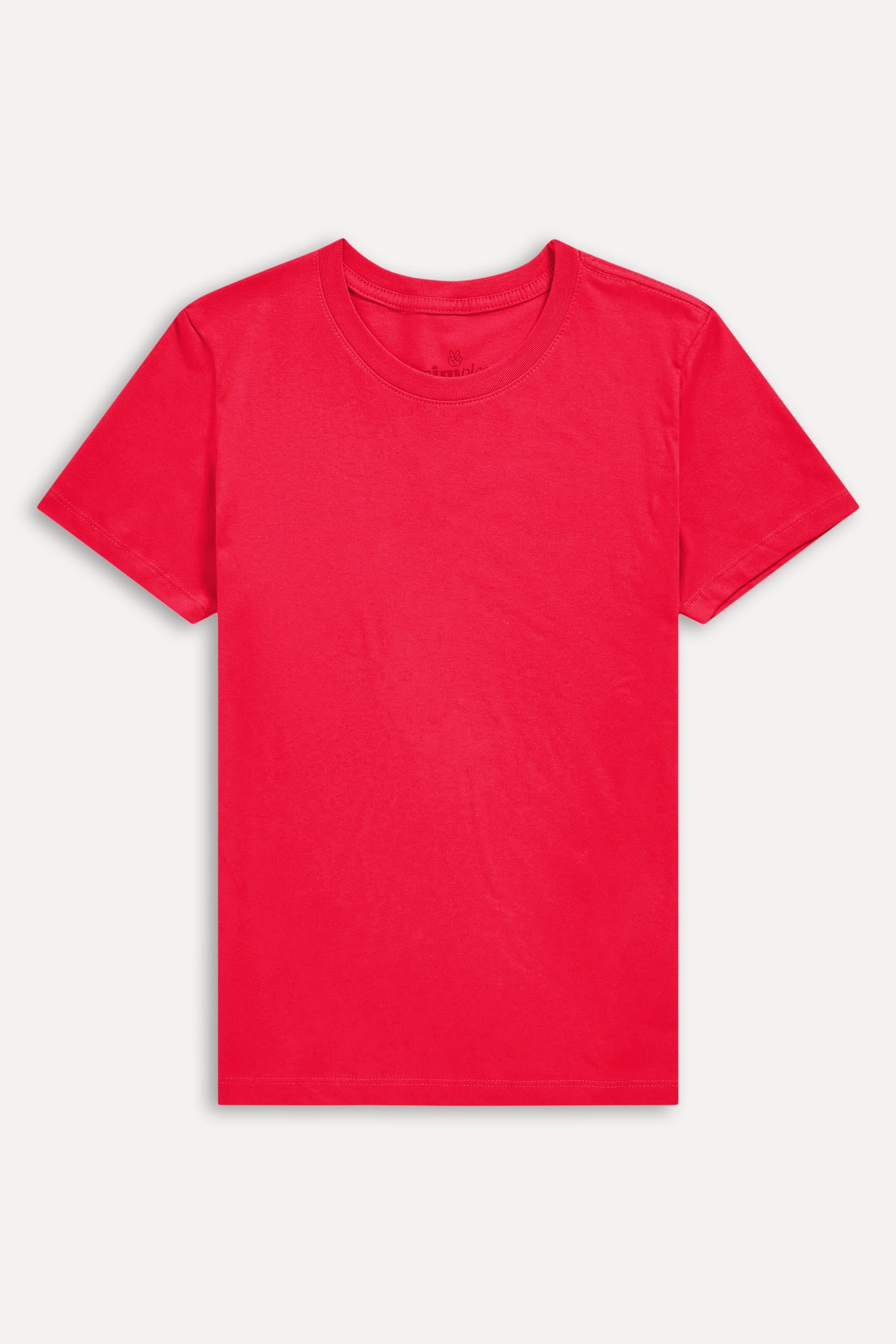 Camiseta Básica Feminina Simples Manga Curta