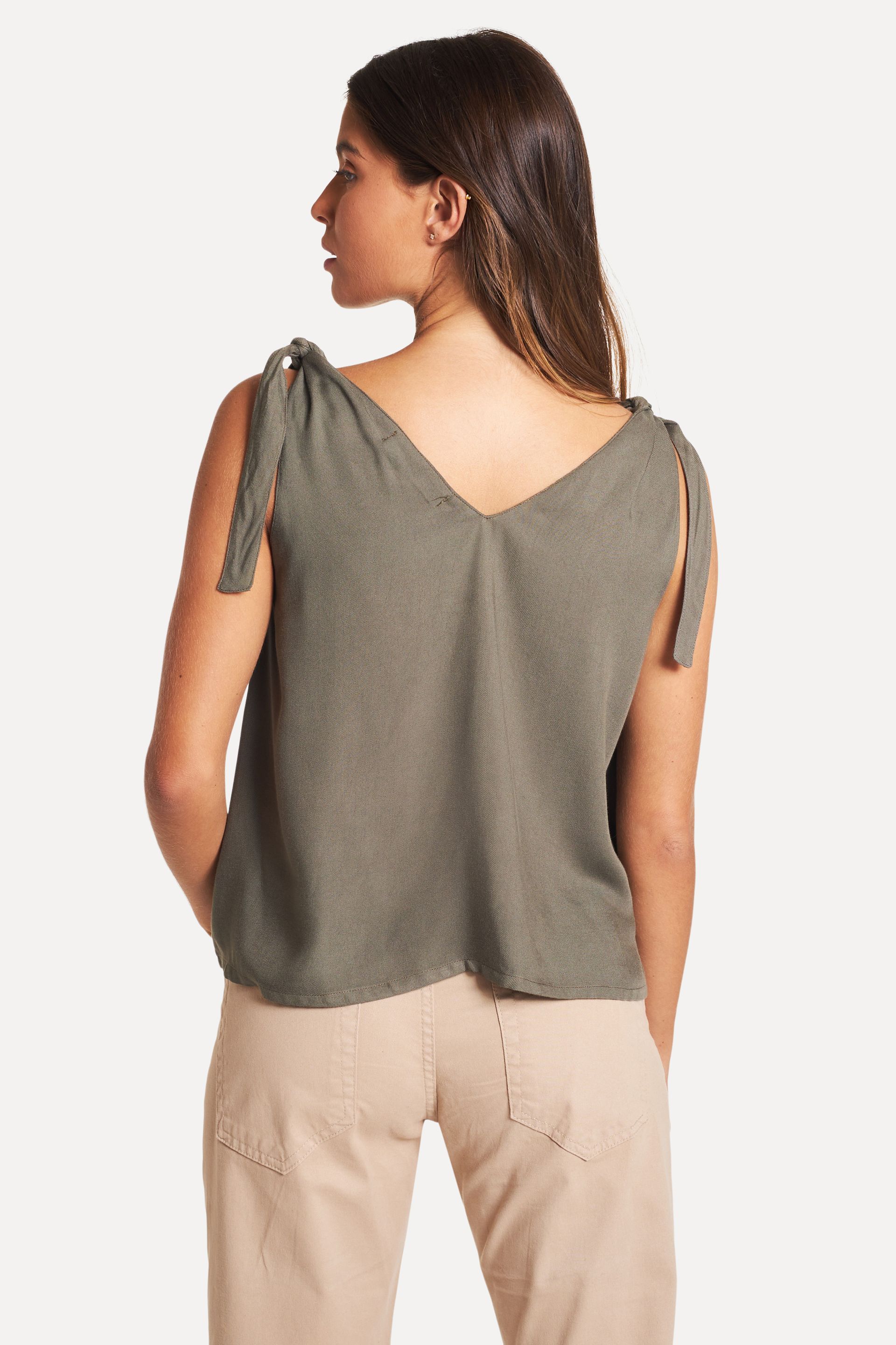 Blusa Feminina Amarração Ombro