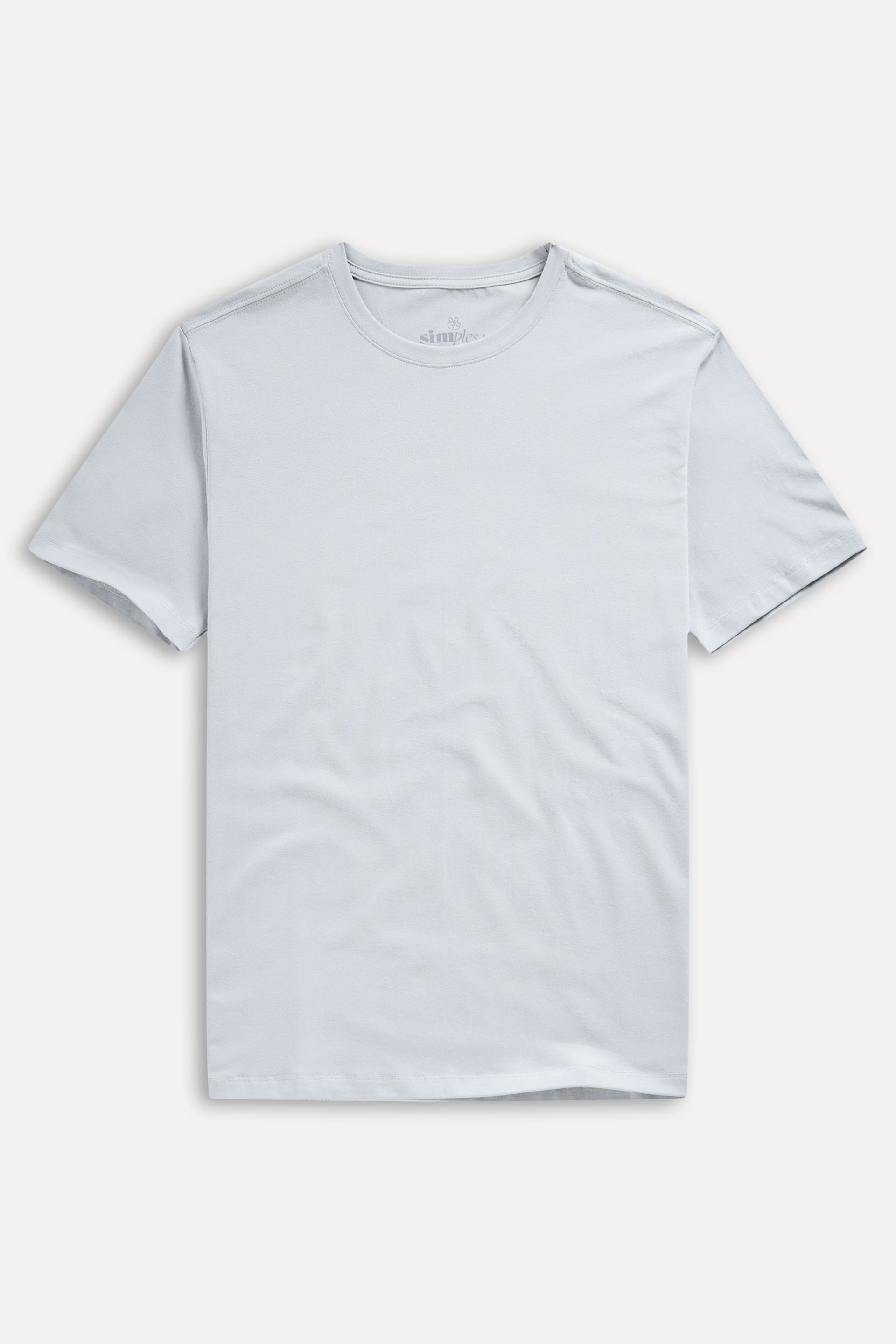 Camiseta Básica Masculina Simples + Manga Curta