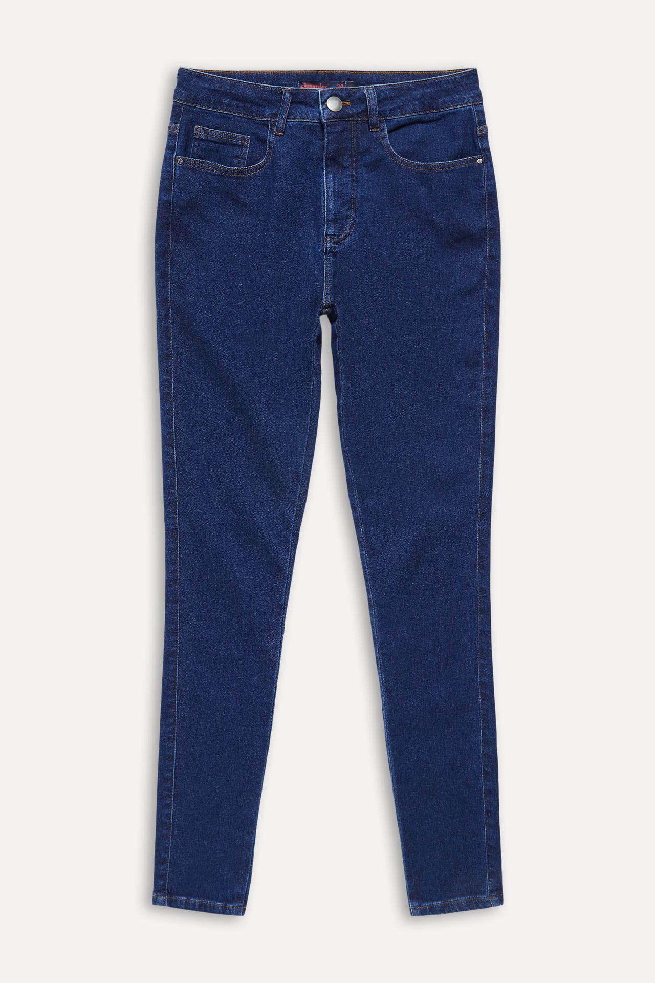 Calça Jeans Skinny Feminina Simples +