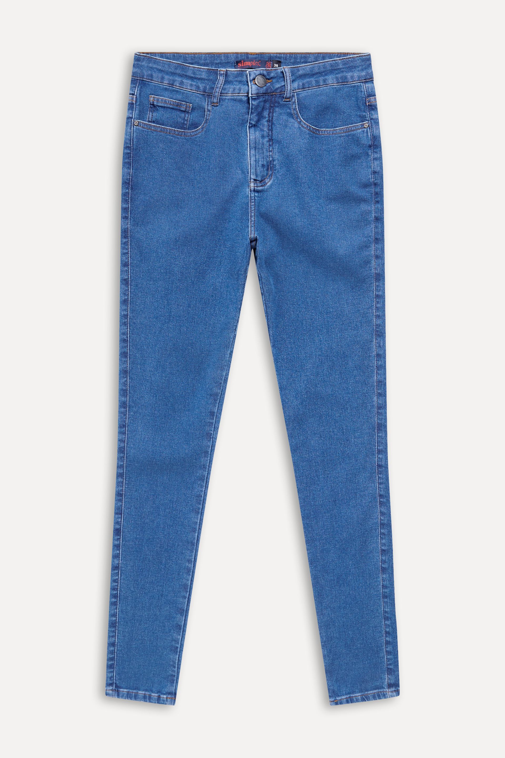Calça Jeans Skinny Feminina Simples +