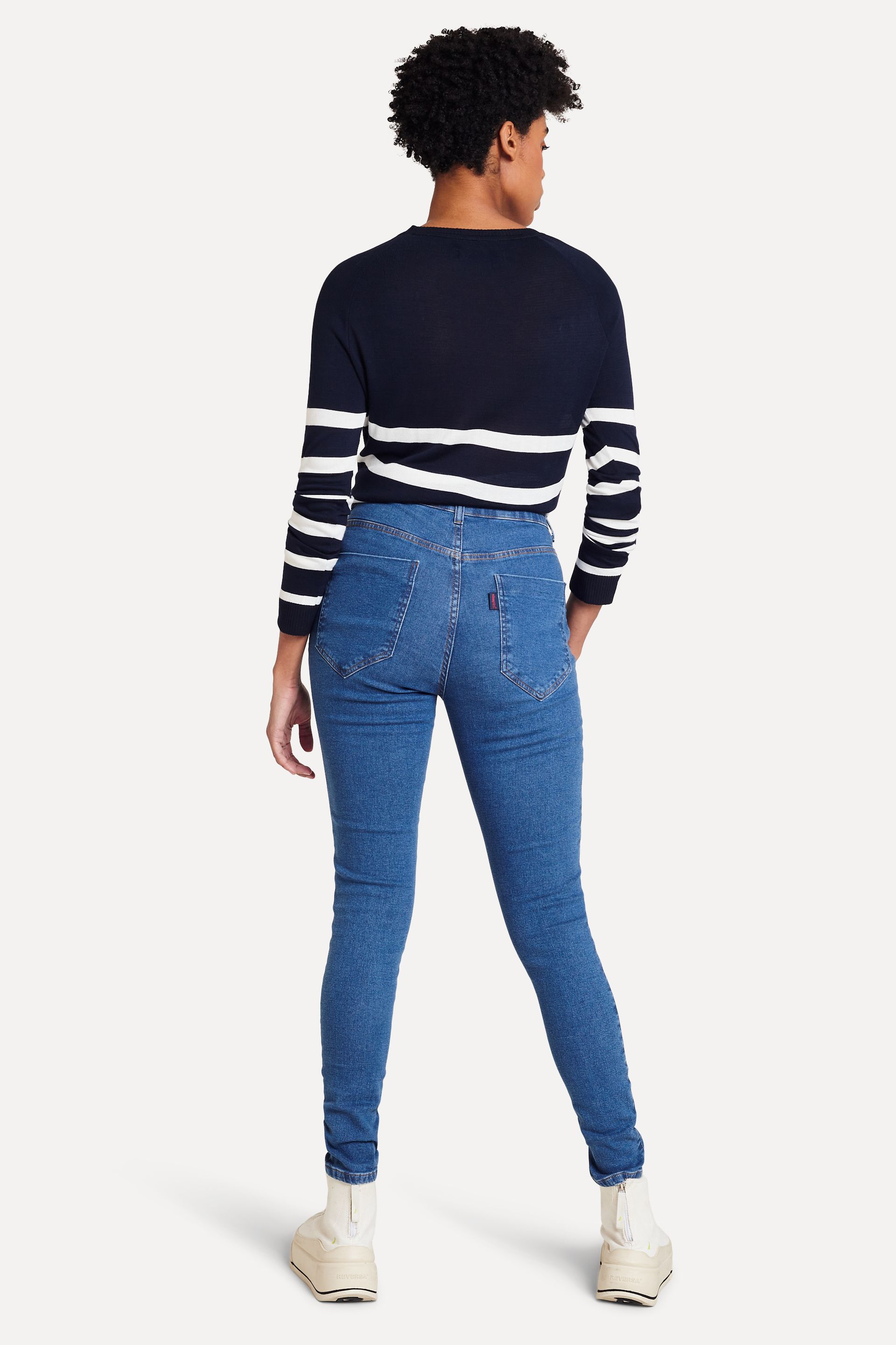 Calça Jeans Skinny Feminina Simples +