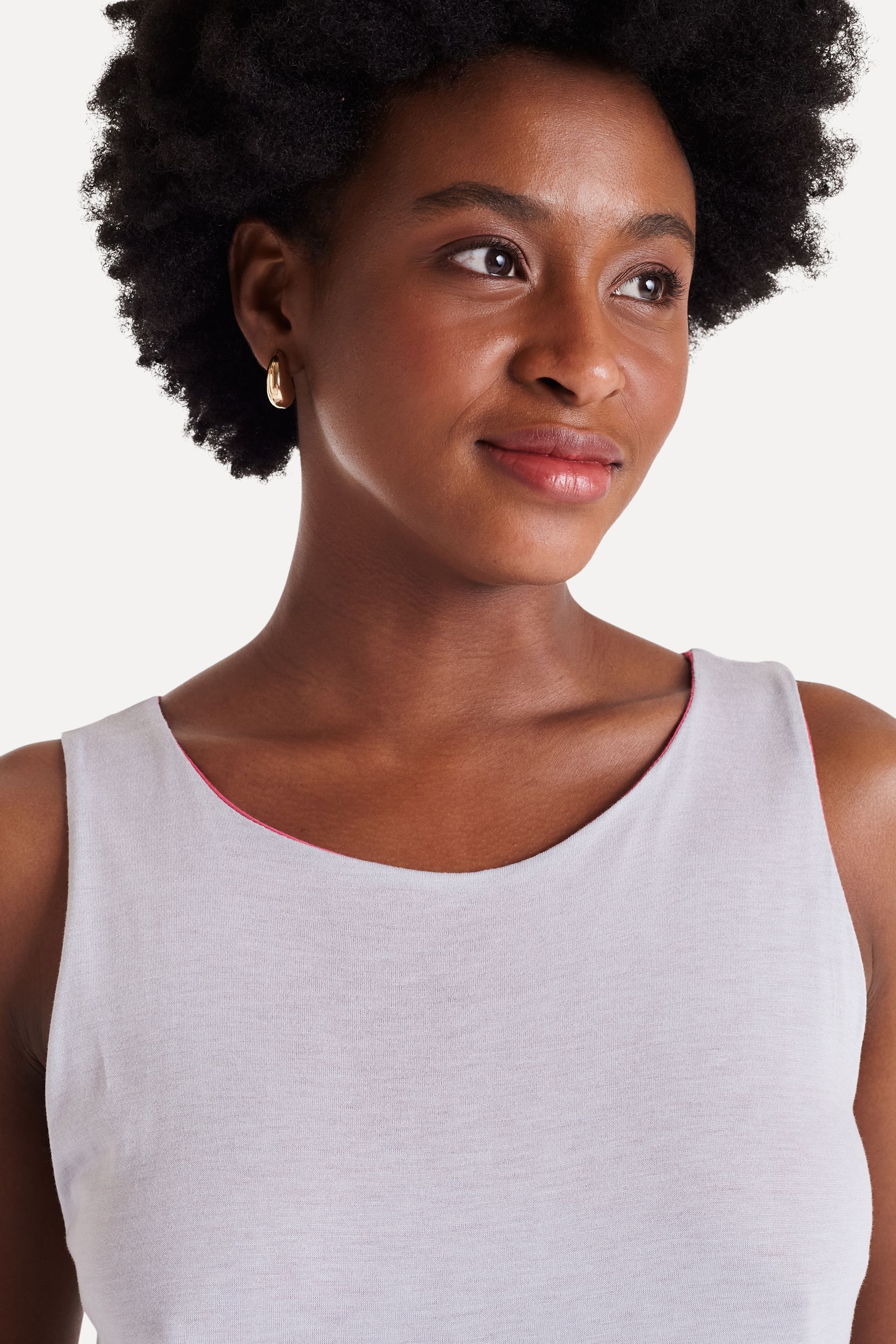 Blusa Regata Dupla Face