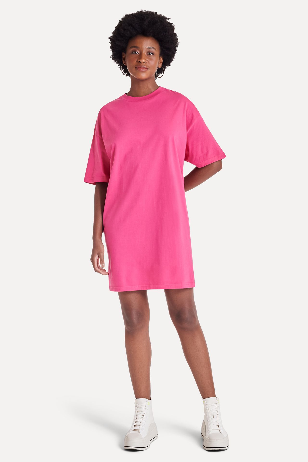 Vestido T-Shirt Feminino Ovesized