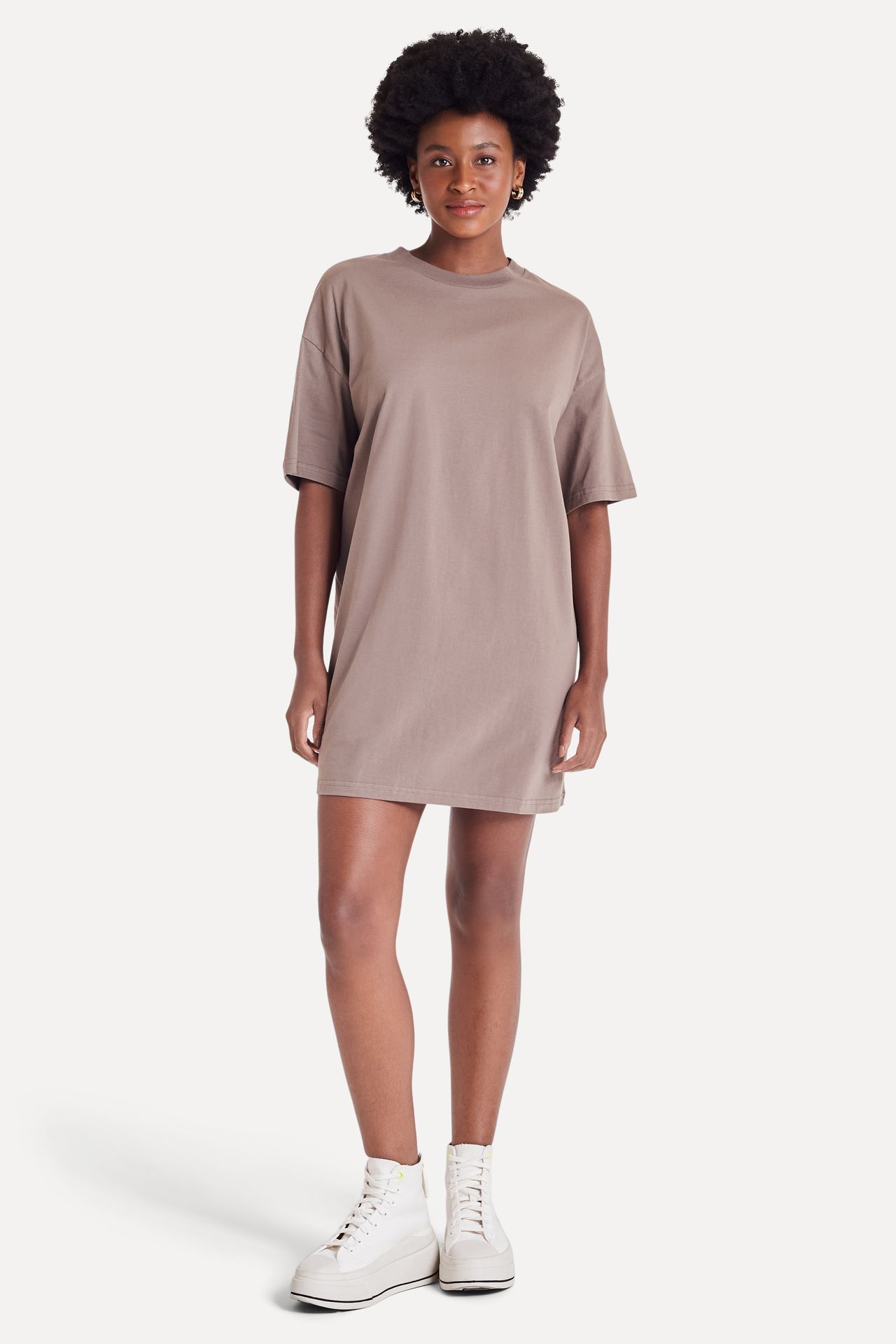 Vestido T-Shirt Feminino Ovesized