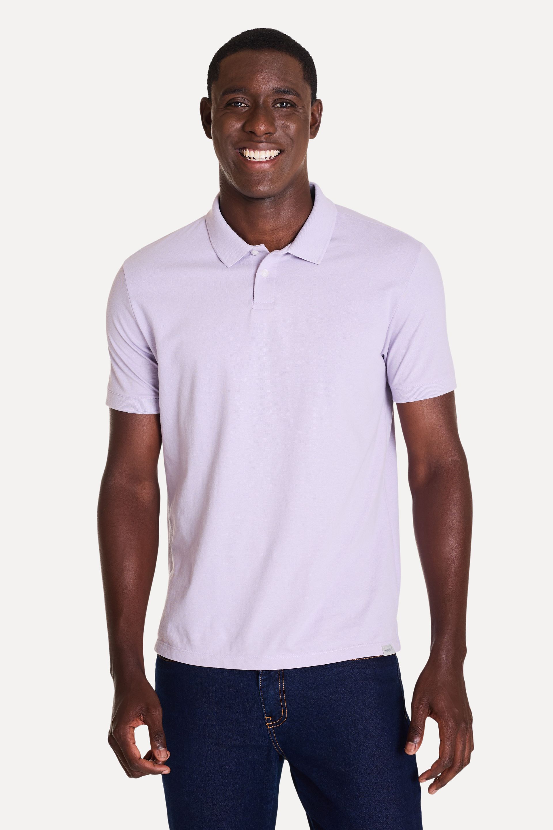 Polo Básica Masculina Neo Fenda Lateral