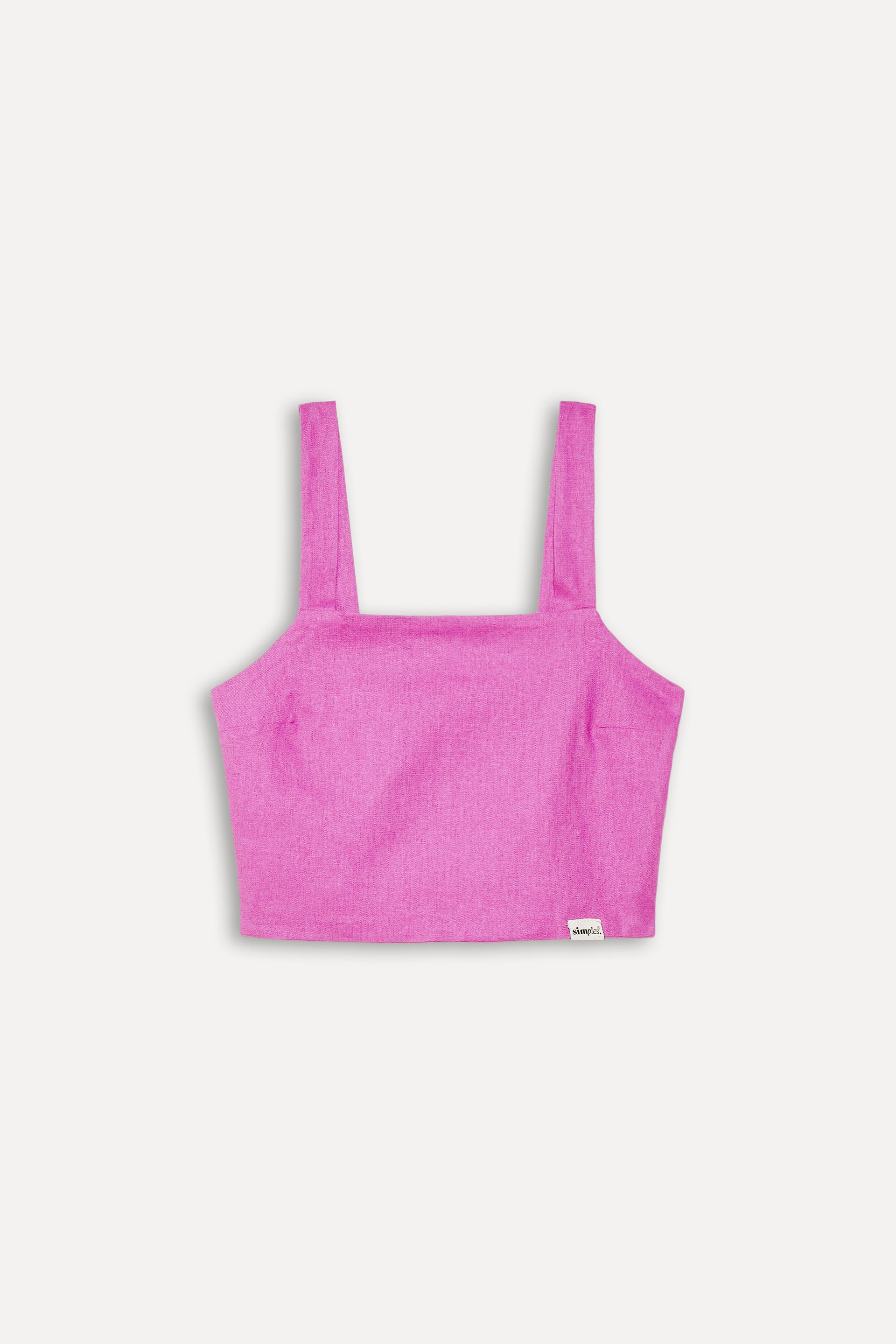 Top de Linho Feminino  Simples