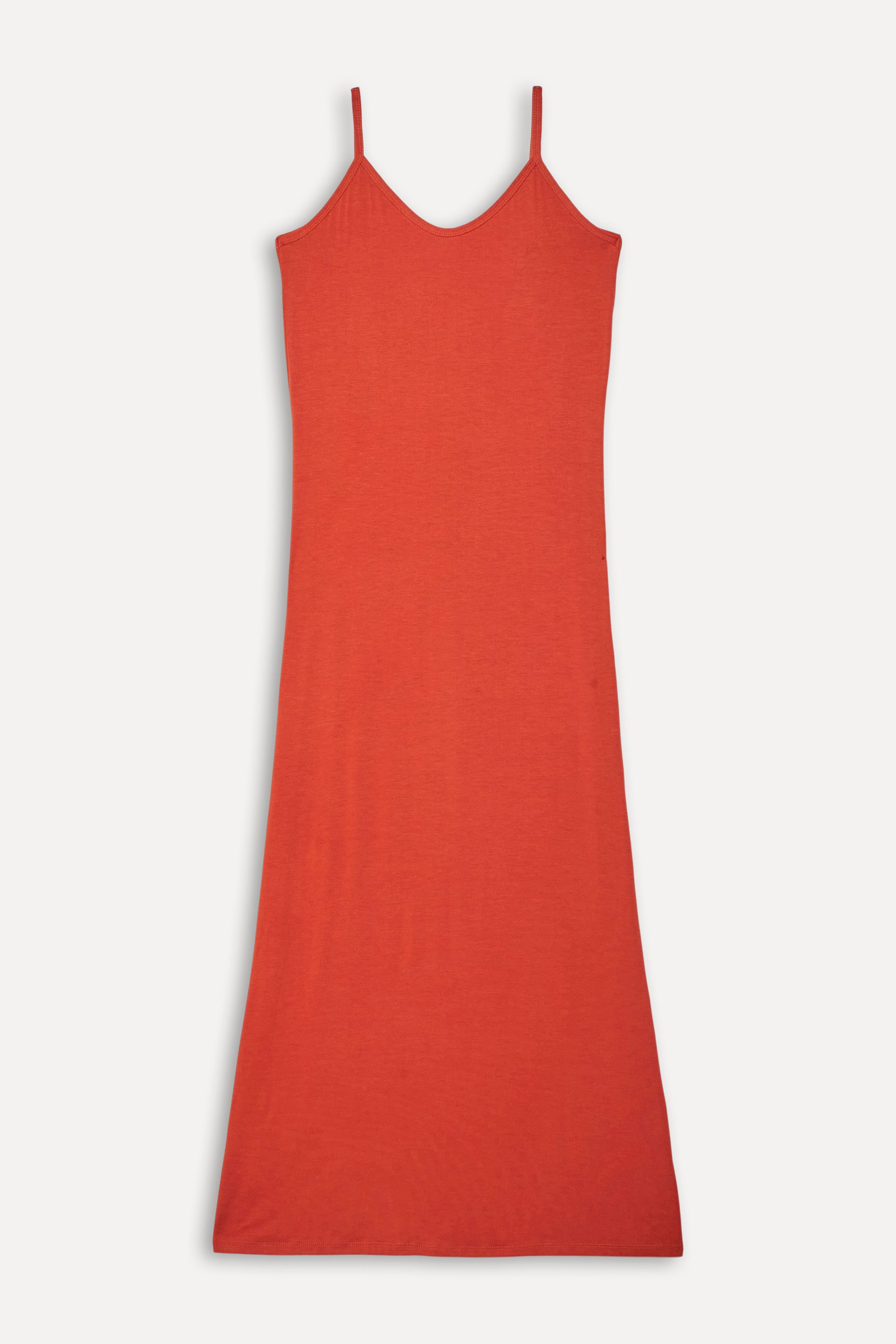 Vestido Slip Dress Feminino Longo de Malha