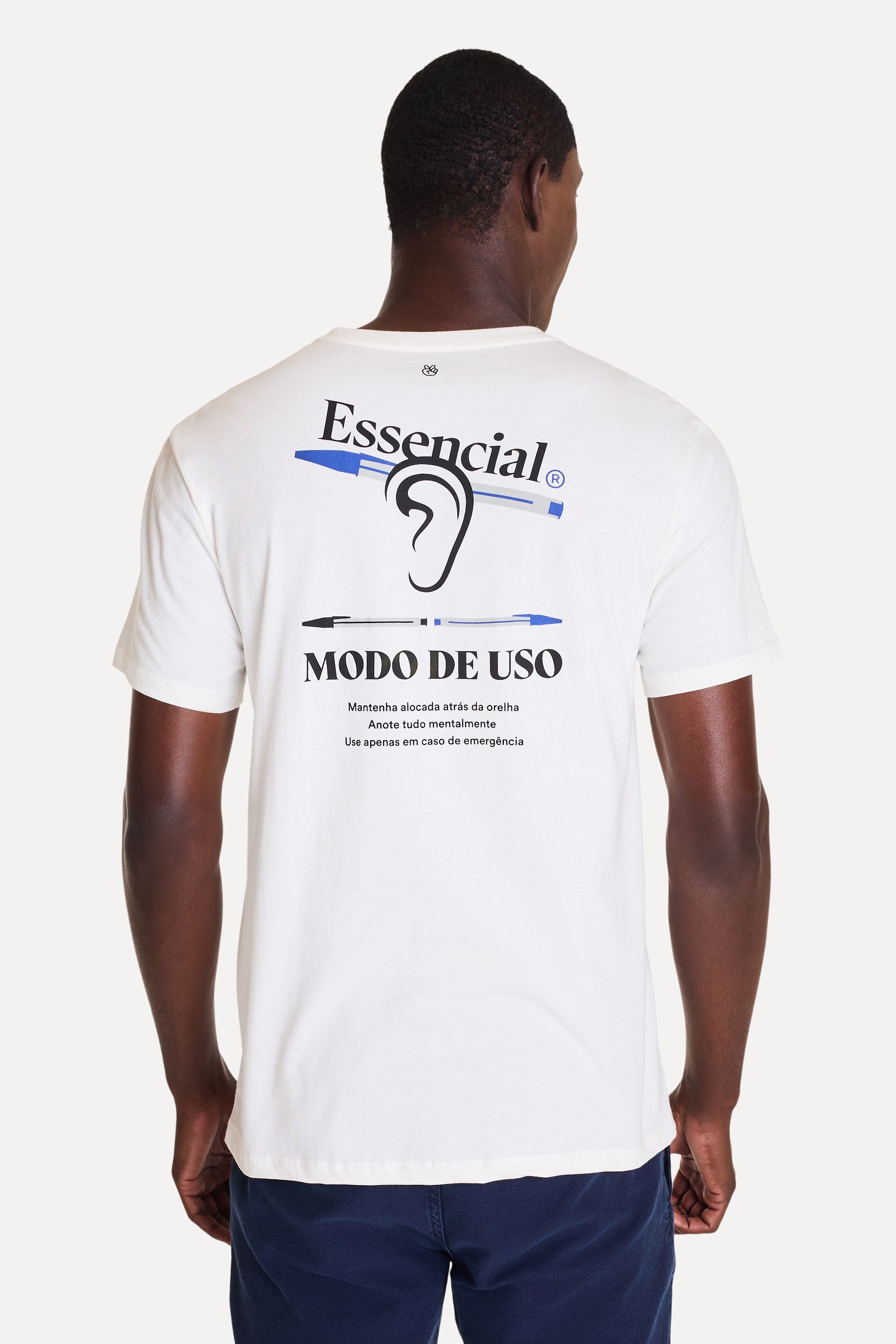 Camiseta Estampada Unisex Nós Dois Manga Curta