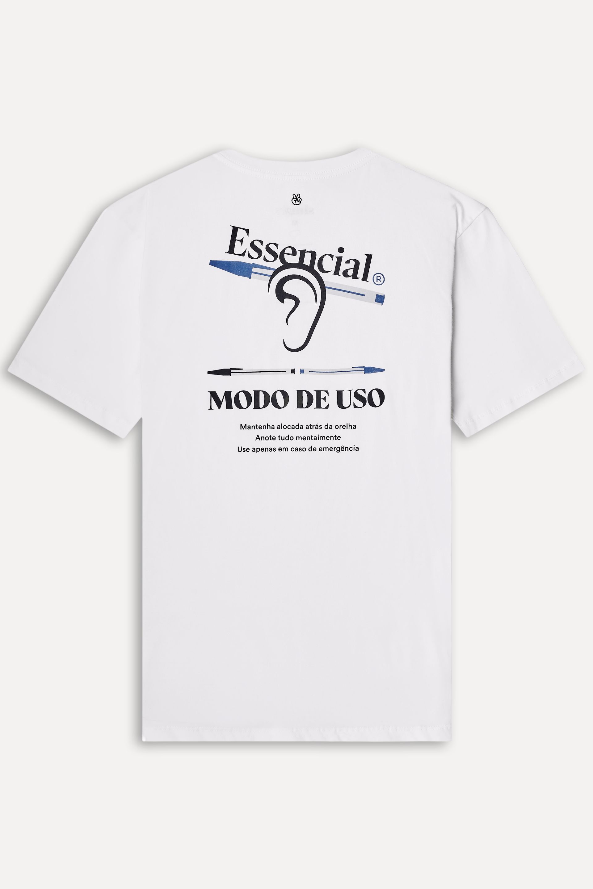 Camiseta Estampada Unisex Nós Dois Manga Curta