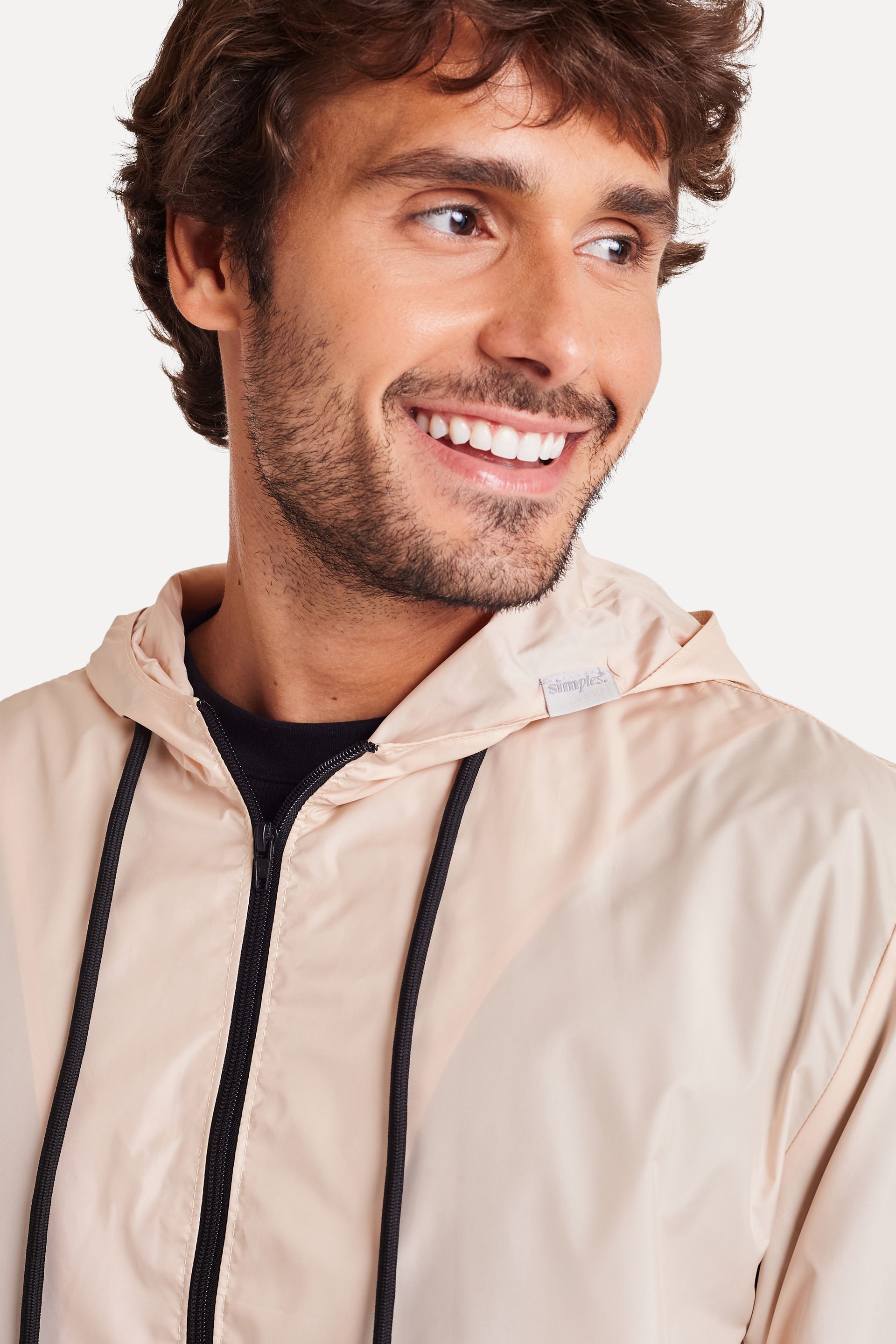 Jaqueta Corta Vento Masculina Simples