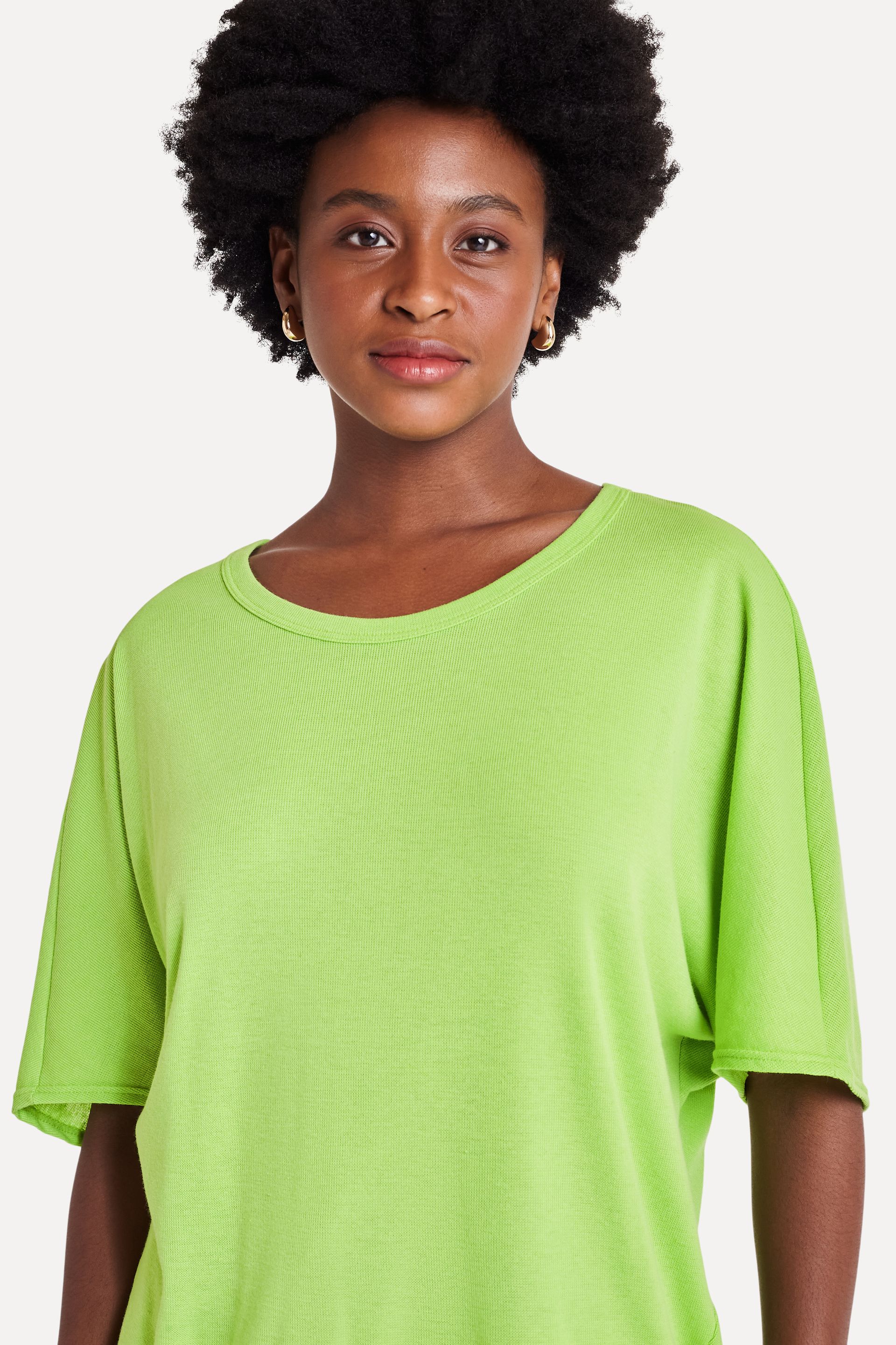 Blusa Tricot Feminina de Manga Ampla