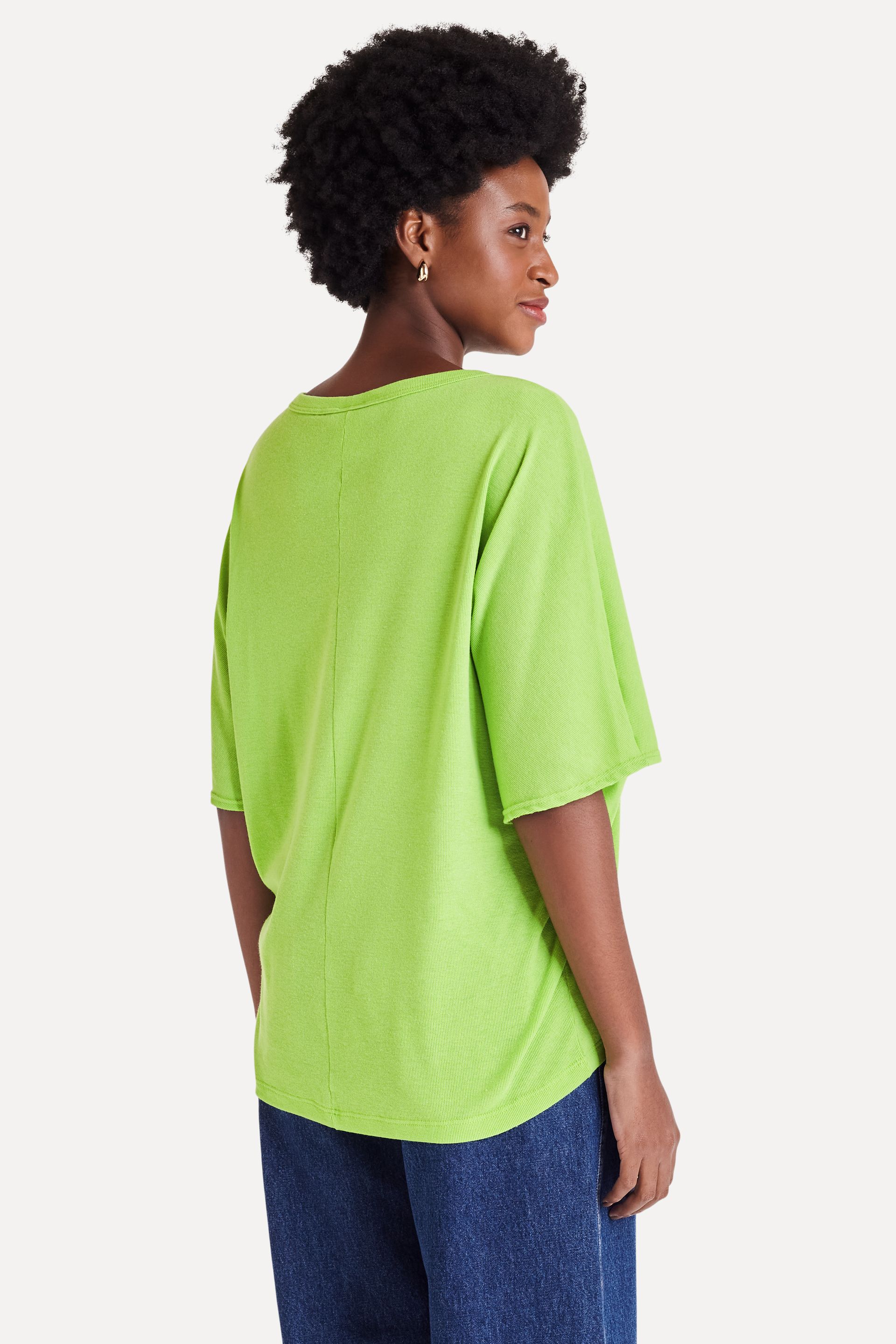 Blusa Tricot Feminina de Manga Ampla