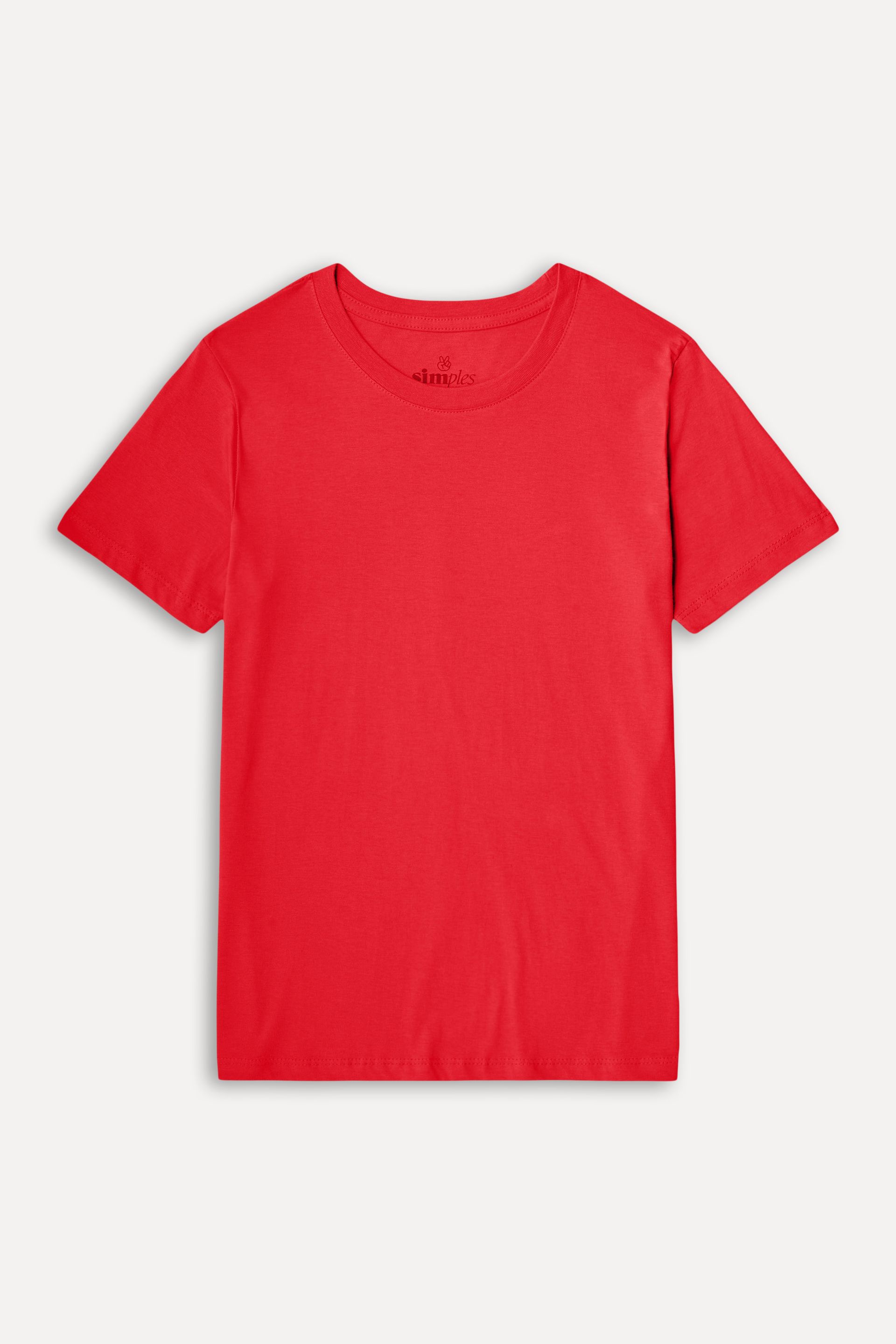 Camiseta Básica Feminina Simples Manga Curta