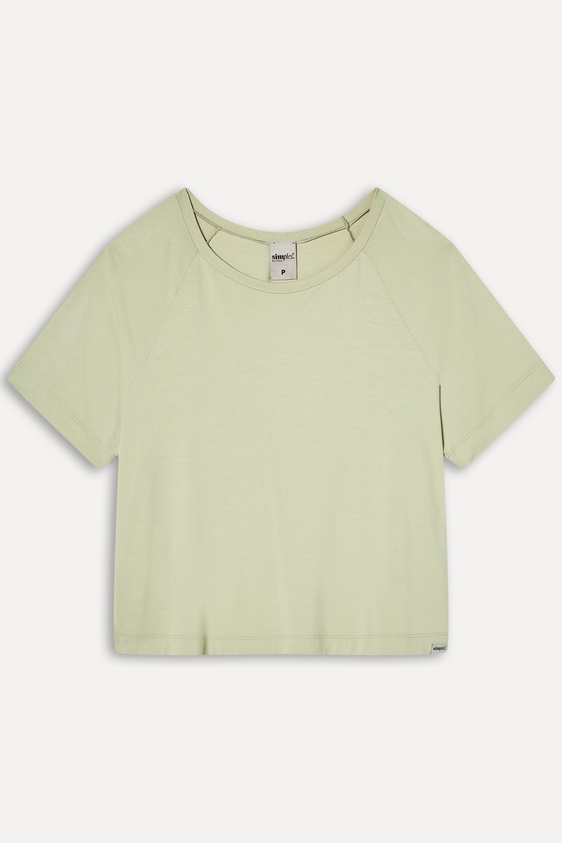 Camiseta Ampla Feminina com Elastano