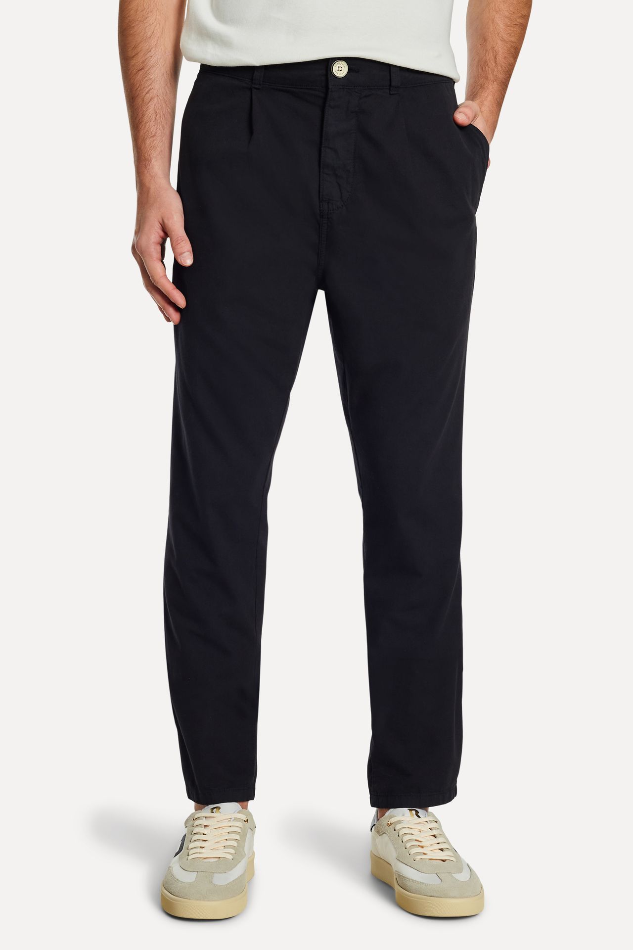 Calça Alfaiataria Masculina com Pregas Simples