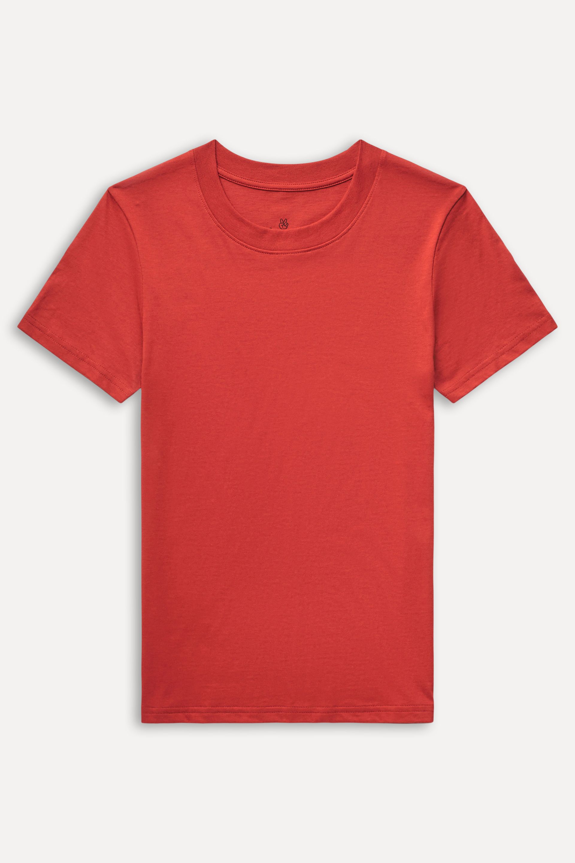 Camiseta Básica Feminina de Algodão Peruano Manga Curta