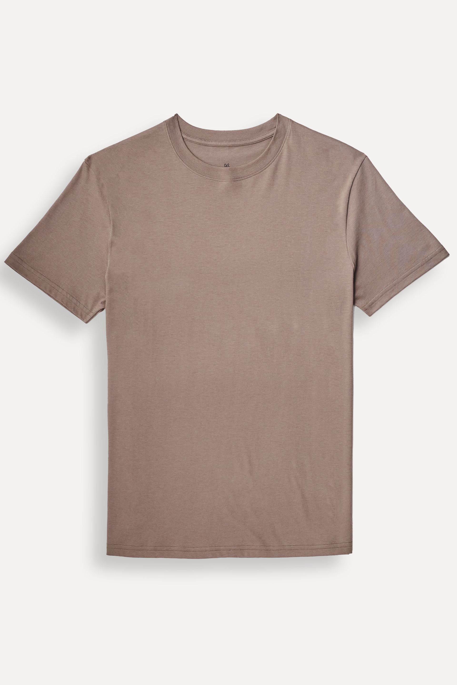 Camiseta Básica Masculina de Algodão Peruano Manga Curta