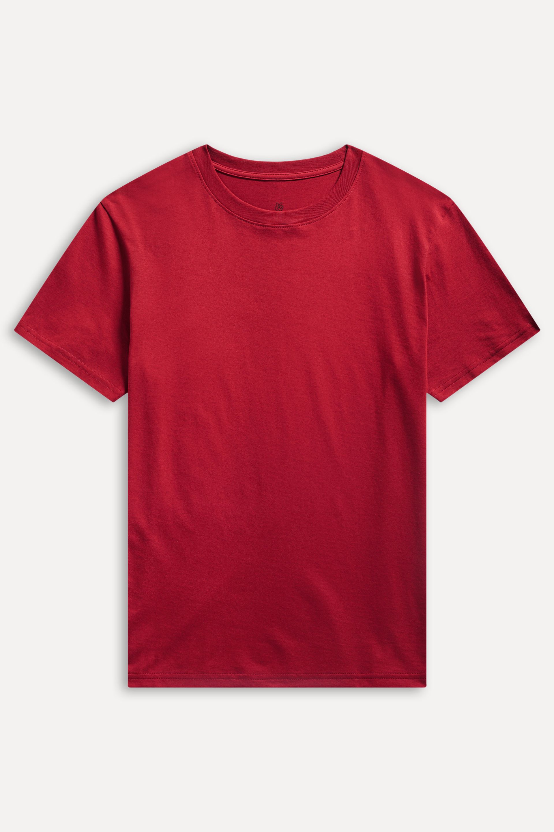 Camiseta Básica Masculina de Algodão Peruano Manga Curta