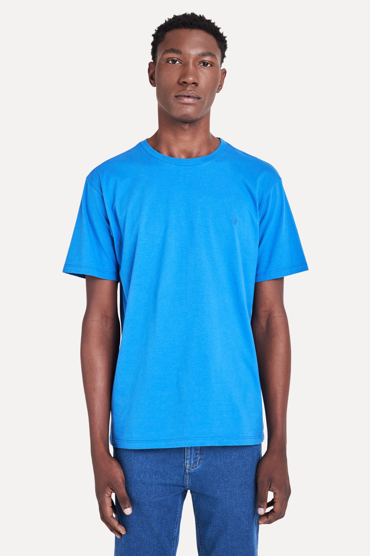 Camiseta Básica Masculina Light Manga Curta