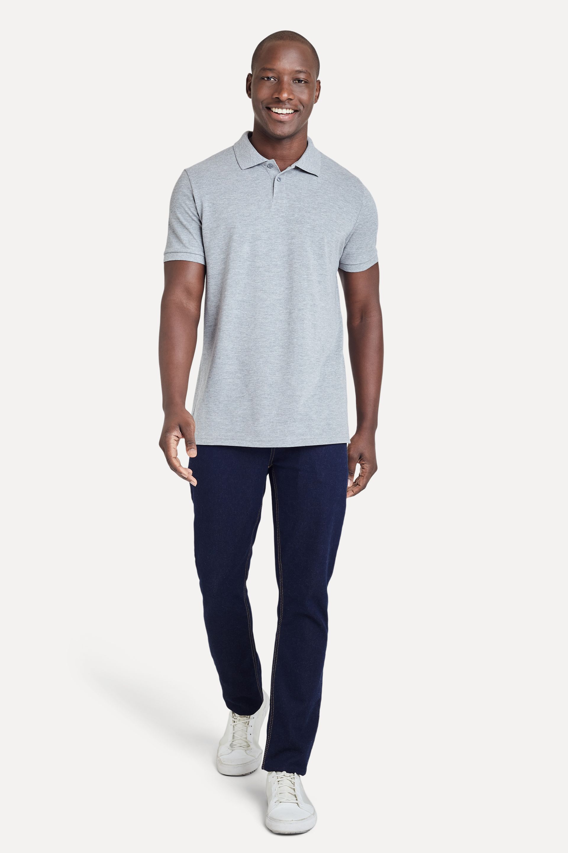 Polo Básica Masculina Piquet Algodão Peruano