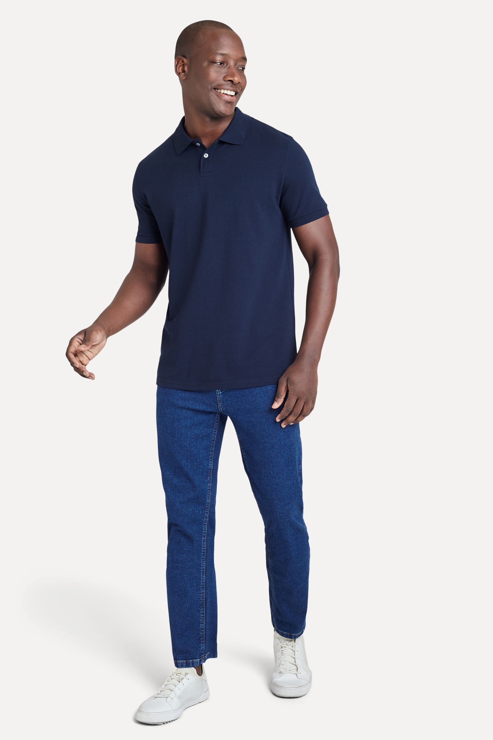 Polo Básica Masculina Piquet Algodão Peruano