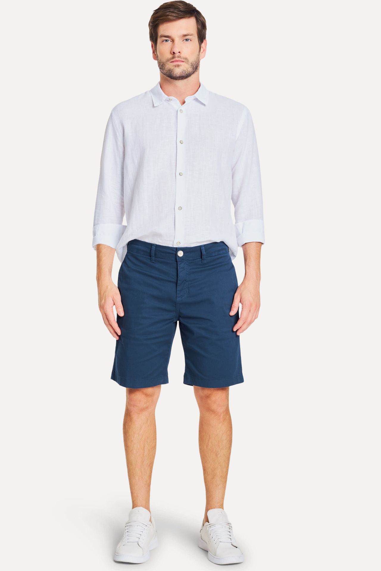 Bermuda Chino Masculina de Sarja