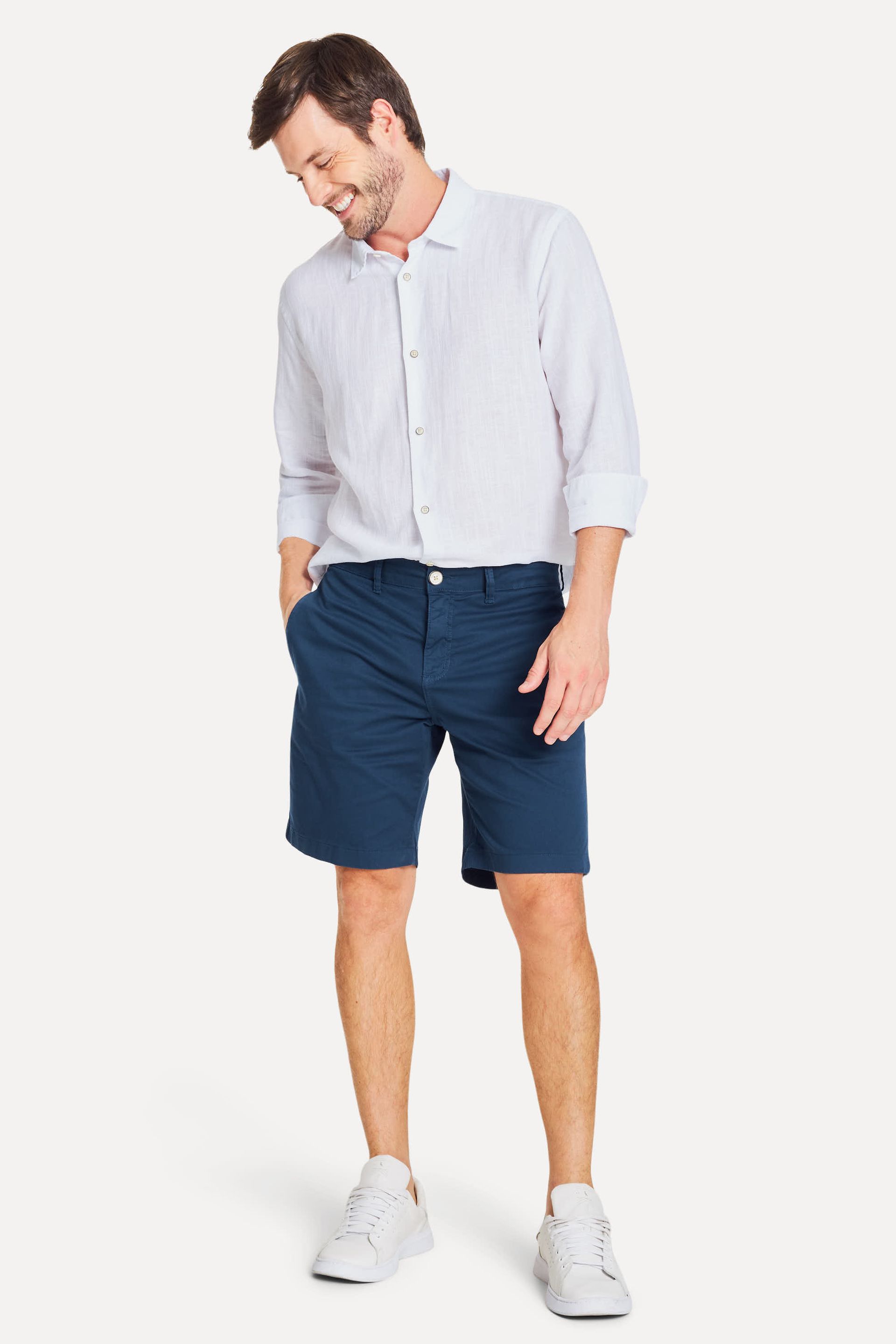 Bermuda Chino Masculina de Sarja