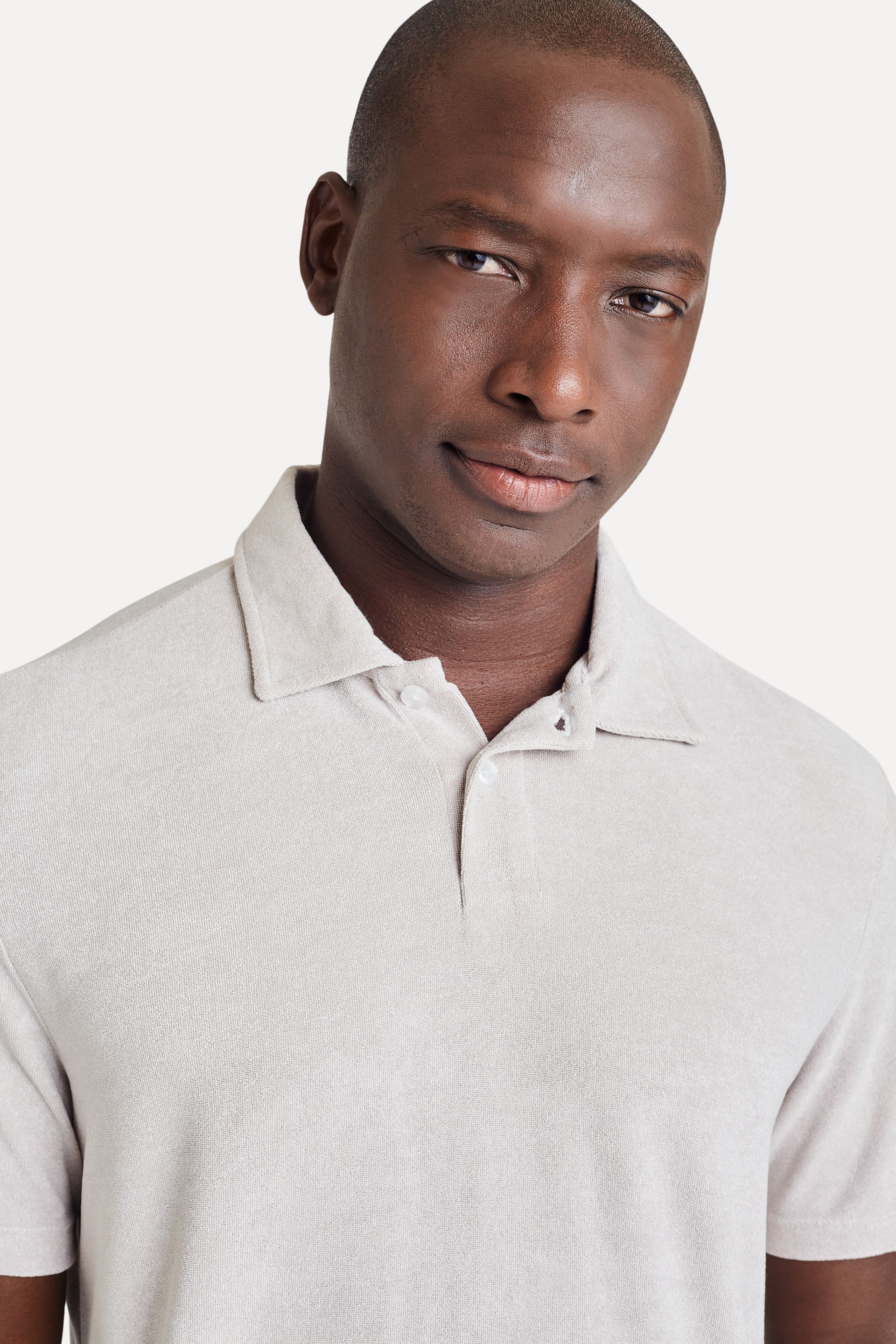 Polo Atoalhada Masculina