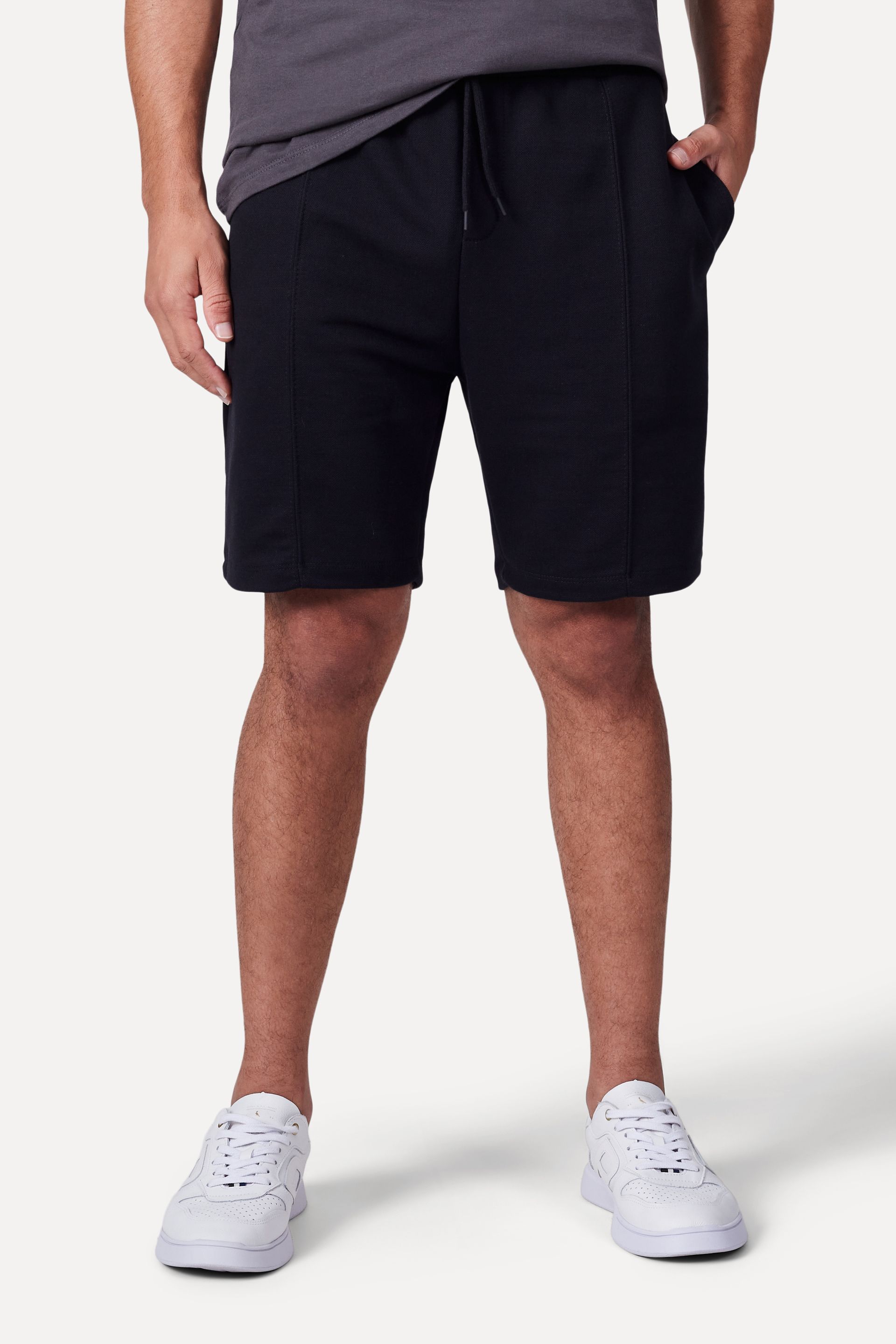 Bermuda de Malha Piquet Masculina com Elástico