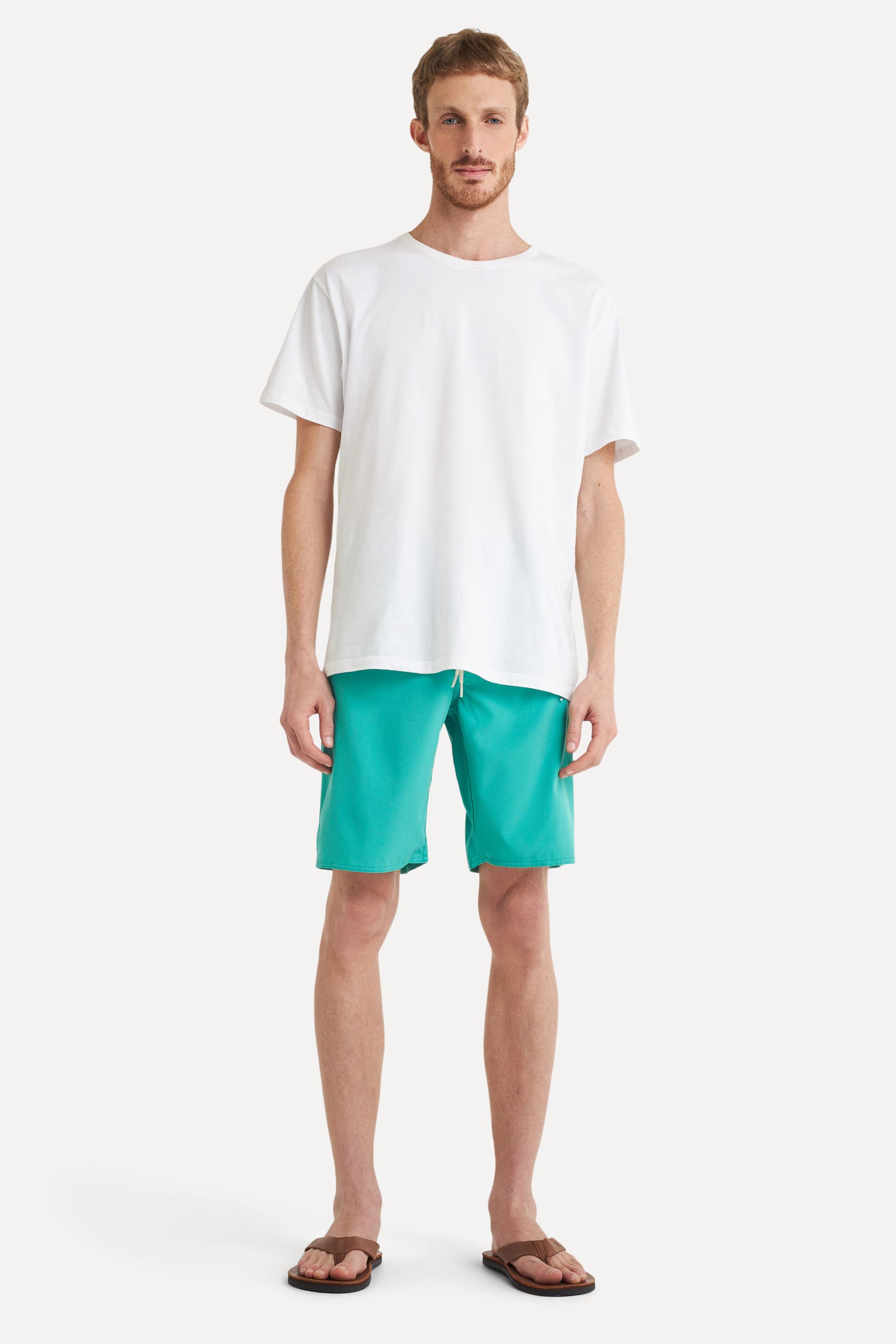 Bermuda Praia Básica Masculina com Cadarço