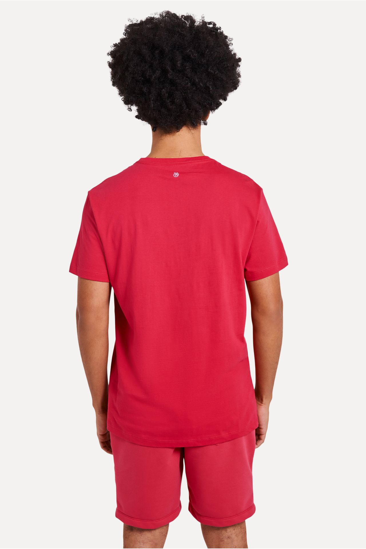 Camiseta Básica Masculina Casual Manga Curta