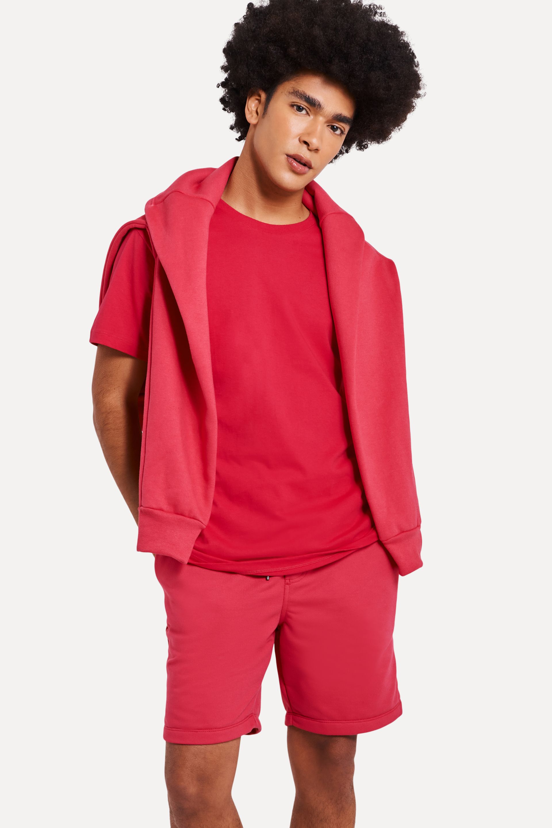 Camiseta Básica Masculina Casual Manga Curta