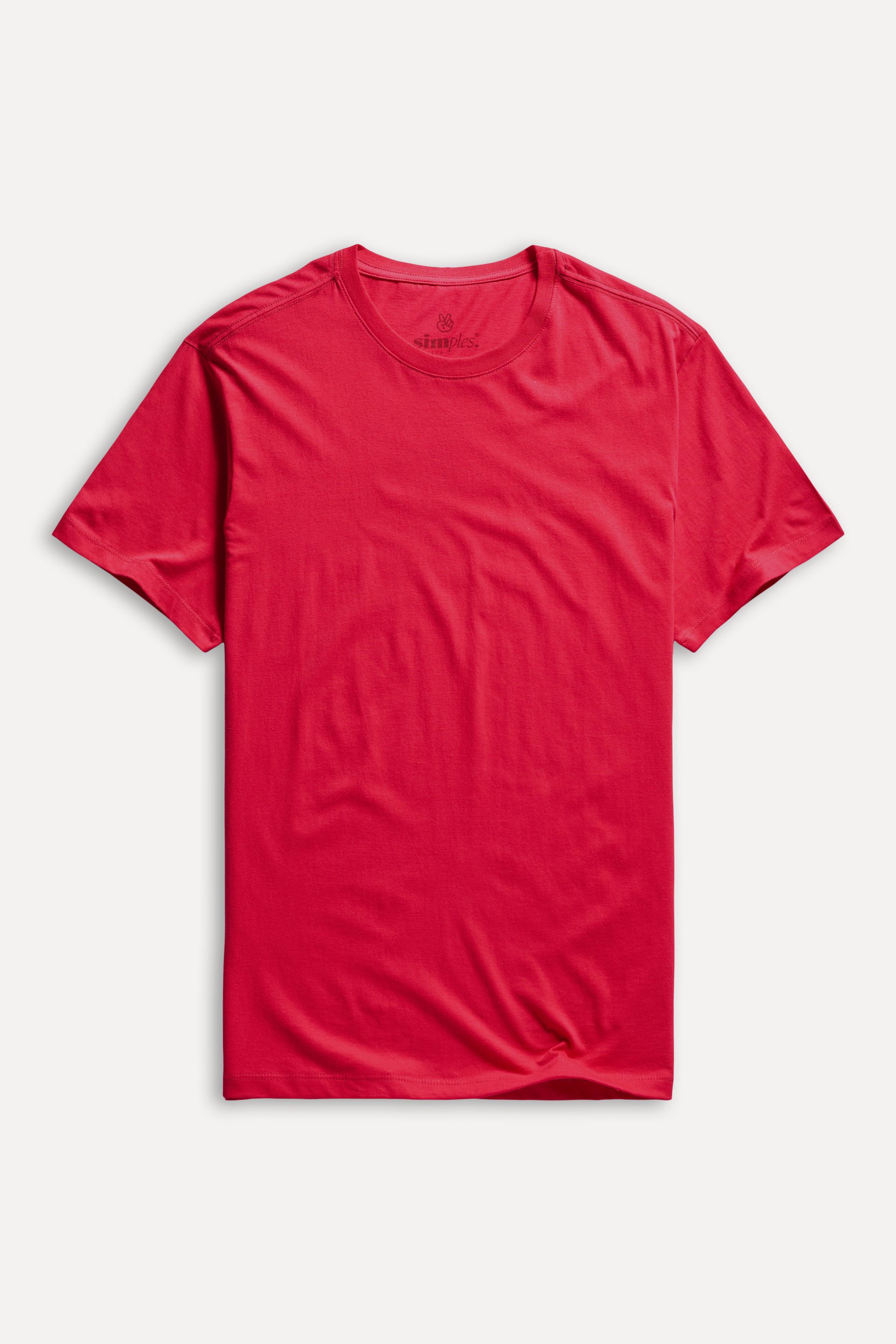 Camiseta Básica Masculina Casual Manga Curta