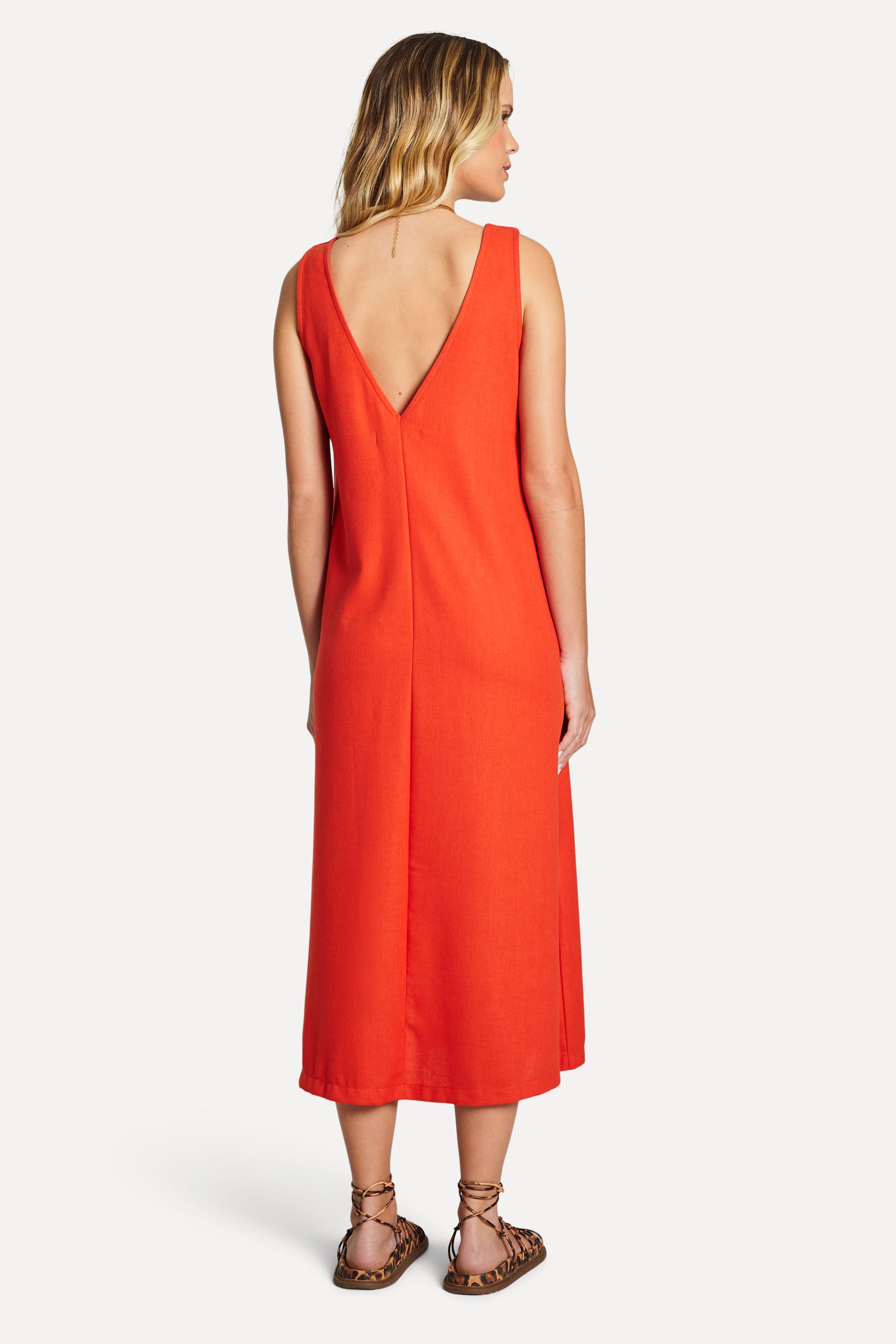 Vestido Feminino Curto Alfaiataria Fenda